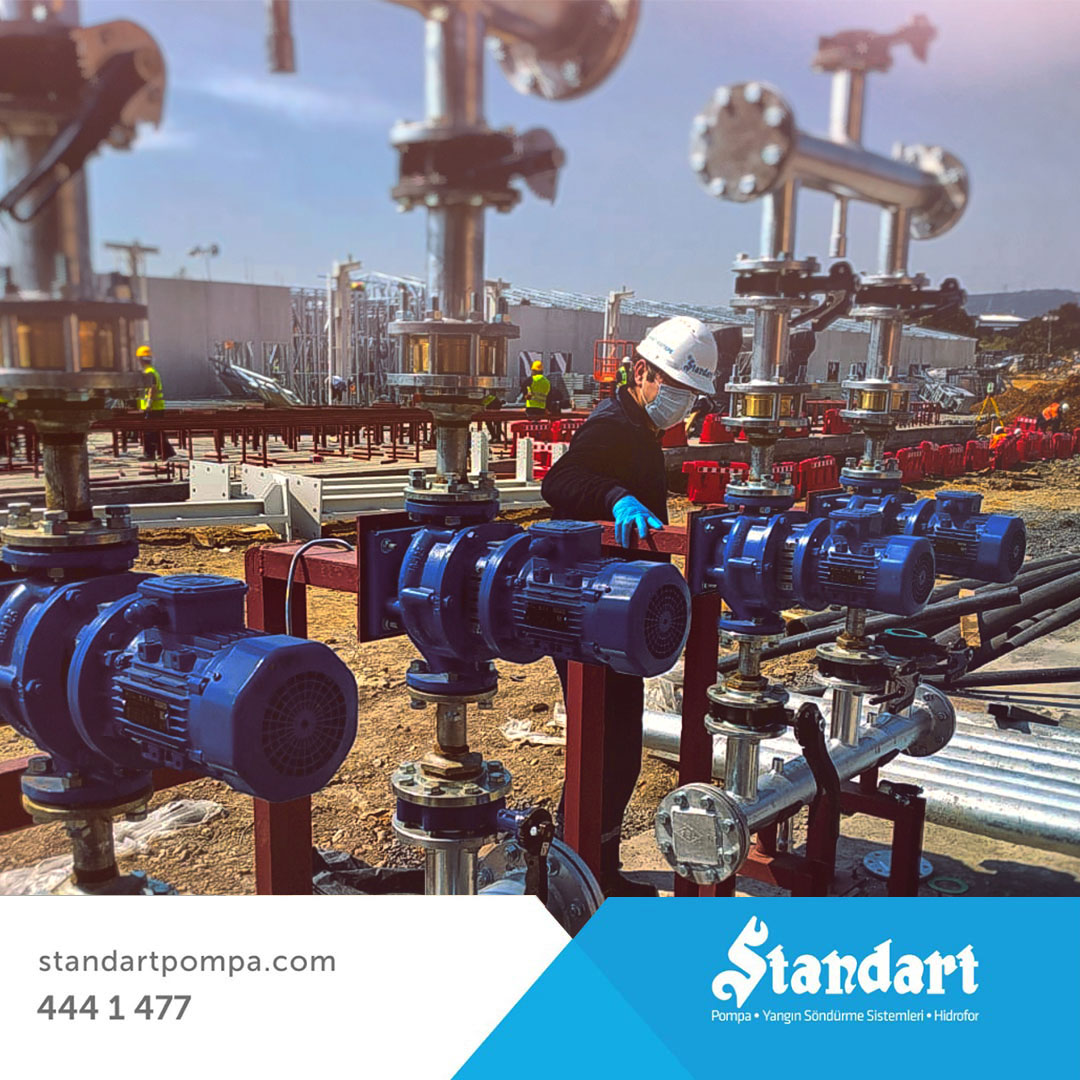 Pumps of pandemic hospitals made by Standart Pompa!