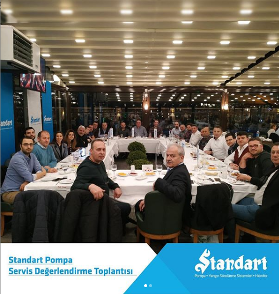 Standart Pompa Service Evaluation Meeting