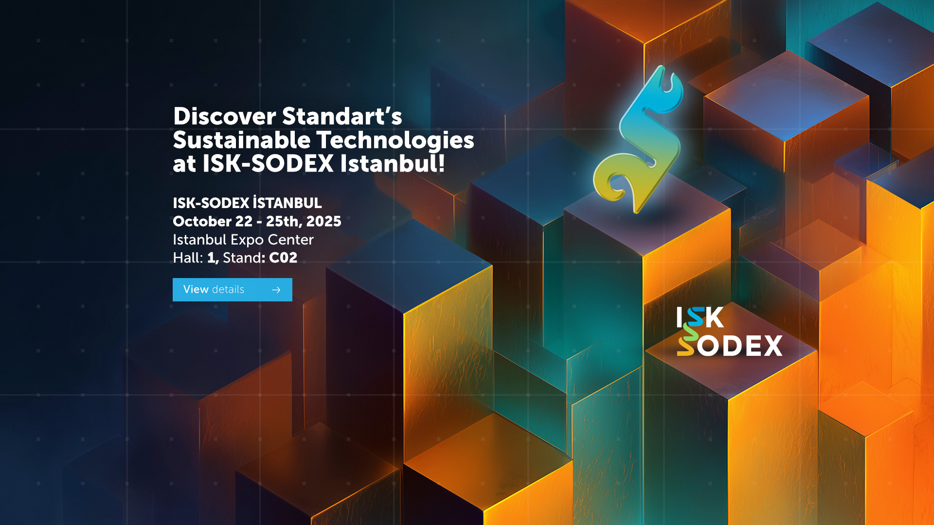 We’re at ISK-SODEX Istanbul with Our Sustainable Technologies!